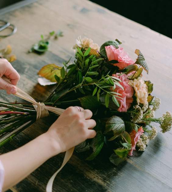 Sēru pušķi bēru ceremonijāi