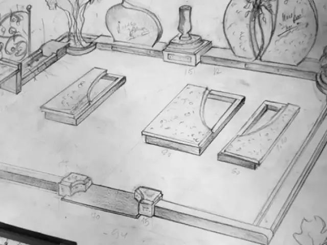 			Design and layout of burial sites
	