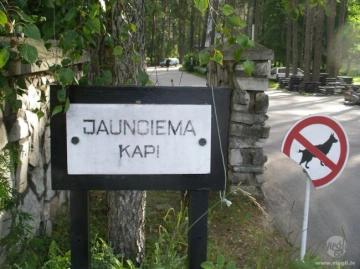  Jaunciems Cemetery Logo