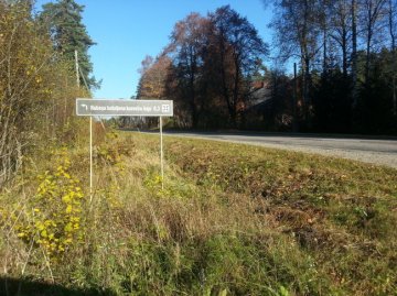 Renda, Leitnanta Rubeņa bataljona karavīru kapi