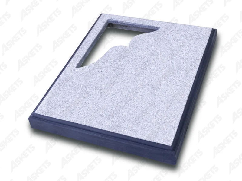 Kapu apmale pusotrvietīga, slēgta, ar izgriezumu