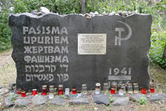 Ebreju Memoriāls, Rumbula 