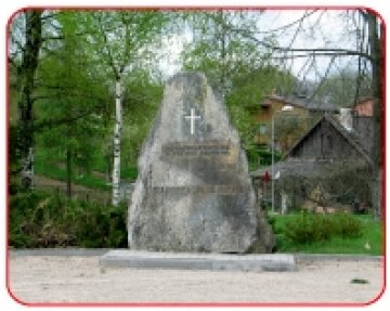 Piemiņas akmens represētajiem Kandavā