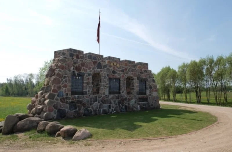 Oskara Kalpaka piemiņas vieta 