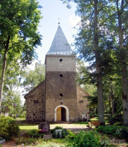 Rojas evanģēliski luteriskā baznīca Logo