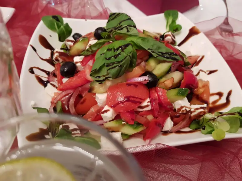 Funeral table setting in Riga