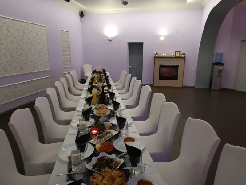 Funeral reception organization