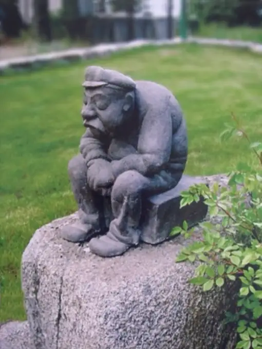 Večuks veidots noskatot vienu konkrētu makšķernieku, kas kādreiz makšķerēja Vakarbuļļos