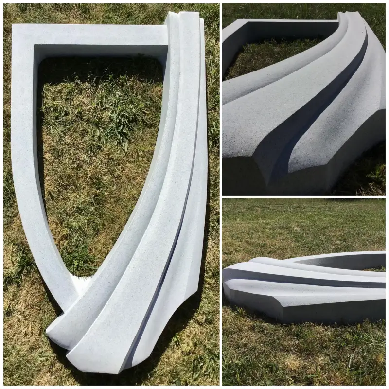 Gaiša Somijas granīta futrālis