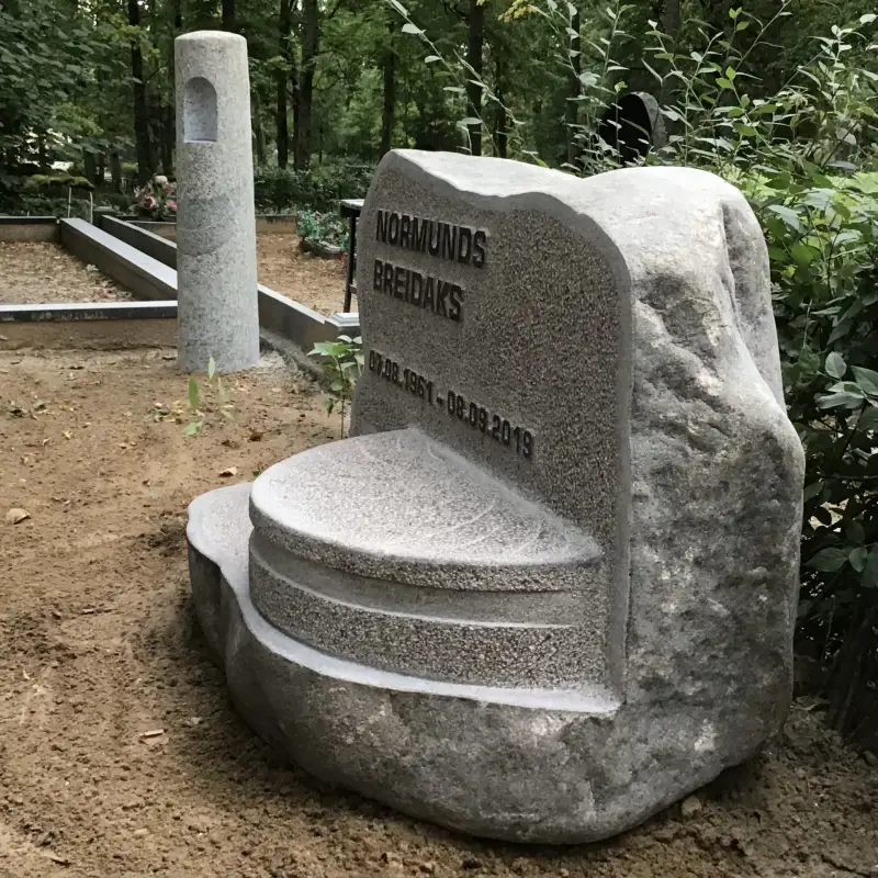 Dzirnakmens, kas paliks kopā ar savu laukakmeni