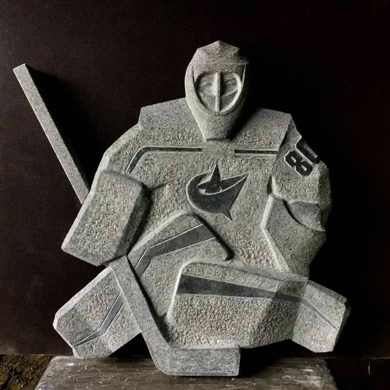 Latviešu izcelsmes NHL, Blue Jackets hokeja vārtsarga Matīsa Kivlenieka piemiņai