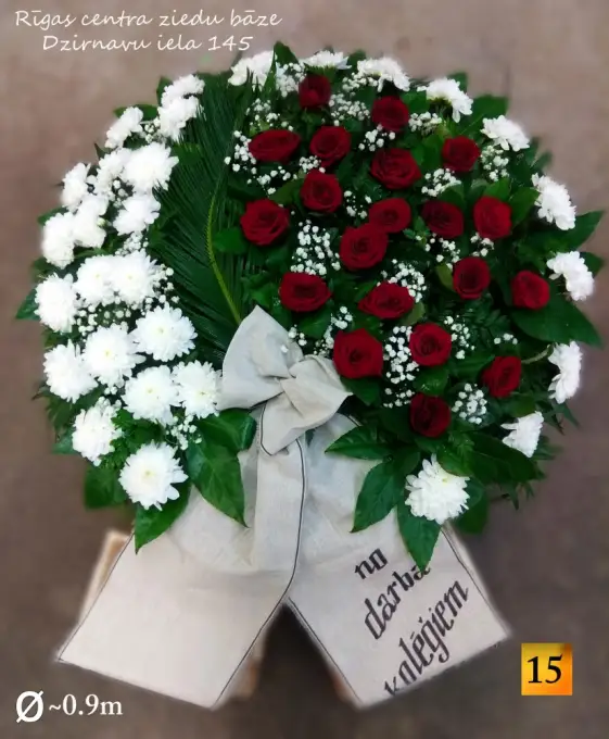 vainags ar tautisko lentu, atrā izgatavošana, rīgas centrs