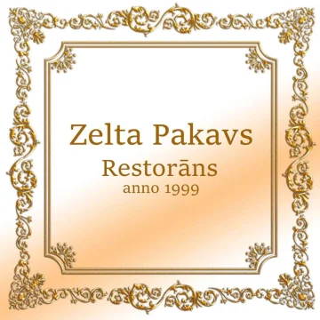 Zelta Pakavs, restorāns Logo