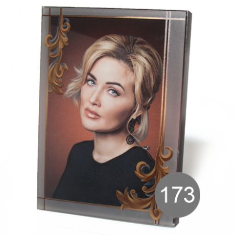 Decorative Portraits in Glass