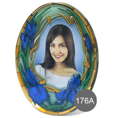 Dekoratīvie portreti stiklā Nr.176