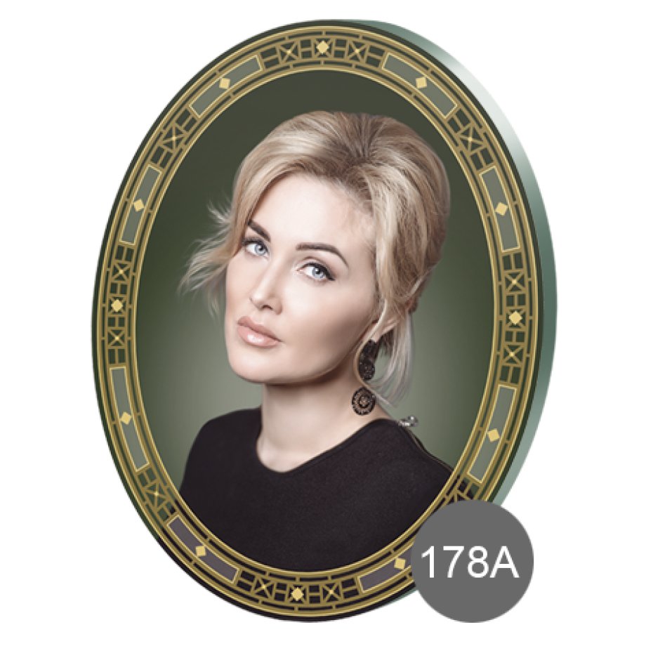 Decorative Glass Portraits