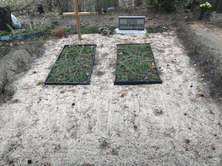 Spring Grave Site Cleaning