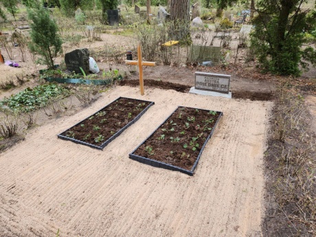 Pavasara kapavietas uzkopšana