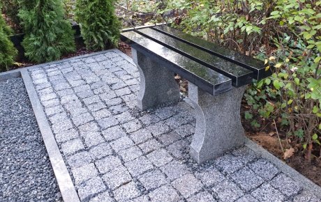 Granīta kapu soliņš GS-11