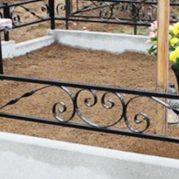 Preview image for  Metal fencing for a gravesite
