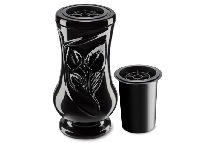 Kapu vāze no kompozītmateriāla