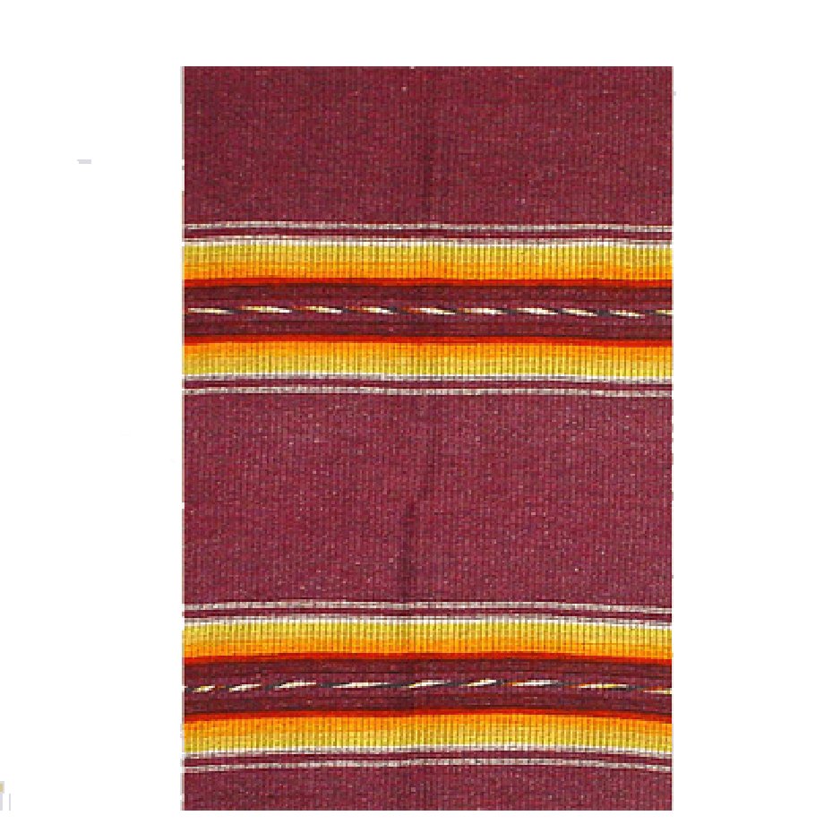 Tautiskā sega  bordo tonī