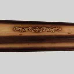 Preview image for  Wooden coffin with carving