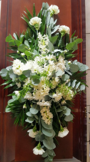 Букет на крышку гроба
