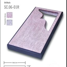 Preview image for  Closed concrete gravestone 