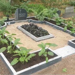 Preview image for  Concrete boundary borders for the perimeter of the gravesite