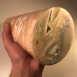 Preview image for  Akmens svečturis no dabīgā Oniksa materiāla - interjeram