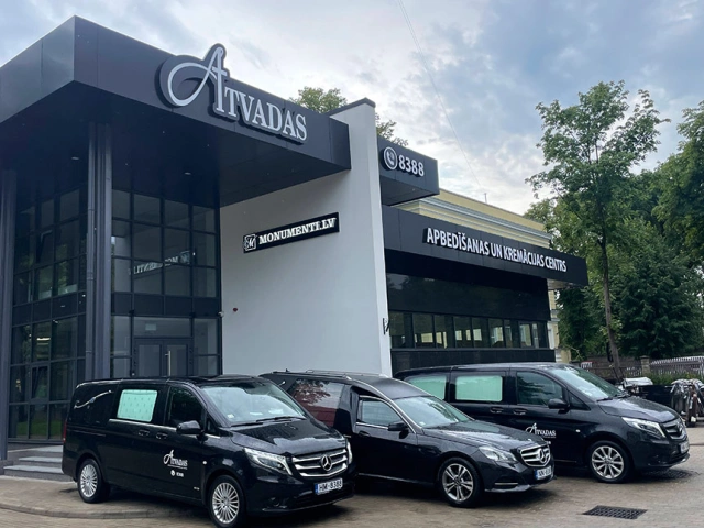 The company Atvadas has opened the Central Funeral Home of Riga
