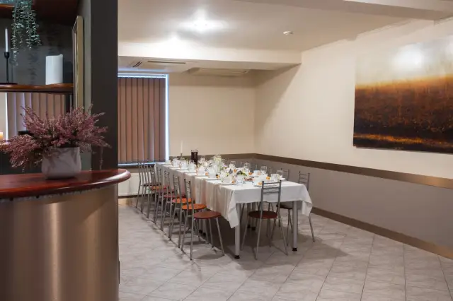 Banketu zāle "Zem spārna", Simron N.G. SIA “Zem spārna” Banquet Hall – a Peaceful Setting for a Funeral Gathering near Meža Cemetery