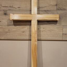 Preview image for  Oak wooden cross for funerals