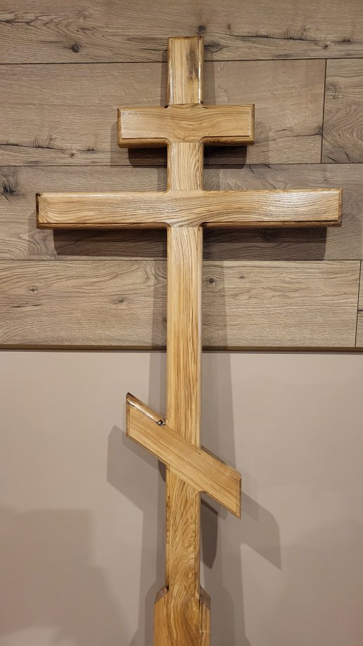Orthodox wooden crosses