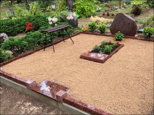 Уброрка могилы 