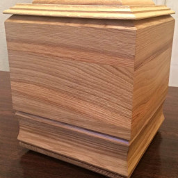 Preview image for  Wooden urn for cremation