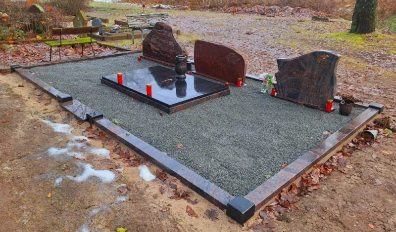 SKS Granit SIA SIA SKS GRANIT в Елгаве – гранитные надгробия и благоустройство мест захоронения