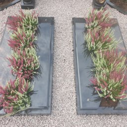 Preview image for  Granite gravestone with partially closed surface