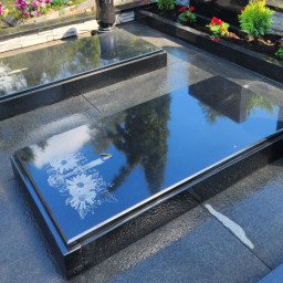 Preview image for  Classic grave slab made of granite
