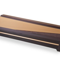 Preview image for  Wooden coffin with two types of fabric draping