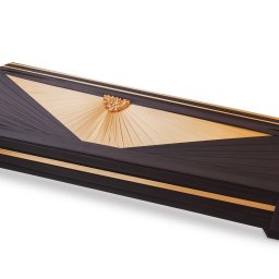 Preview image for  Draped coffin in brown colour