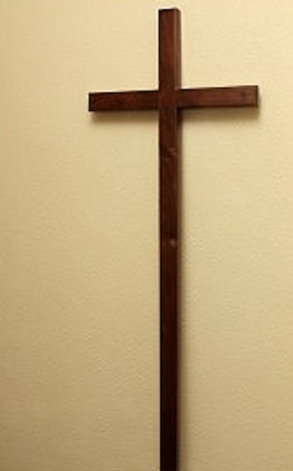 Catholic wooden cross