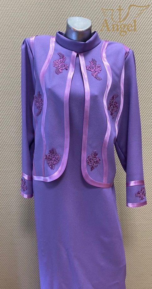 Clothing for the deceased - Purple dress