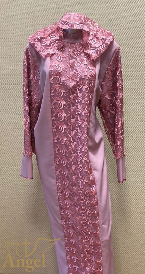 Pink lace dress - Clothing for the deceased