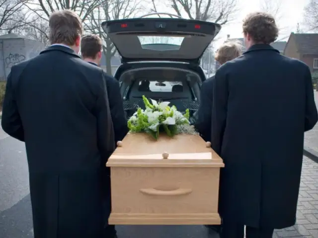 Transportation of the deceased to the morgue