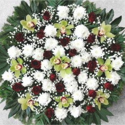 Preview image for  Funeral wreath, 80 cm in diameter