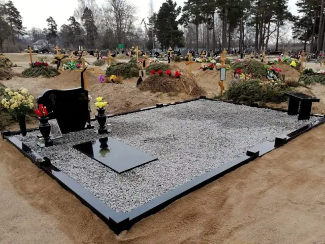 Apbedījuma vietas labiekārtošana