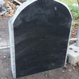 Preview image for  Rough-hewn Granite Headstone