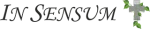 In Sensum — Grave Site Beautification Logo